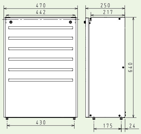 パロマ 【SDFA-8 600L】 据置台 600L Paloma